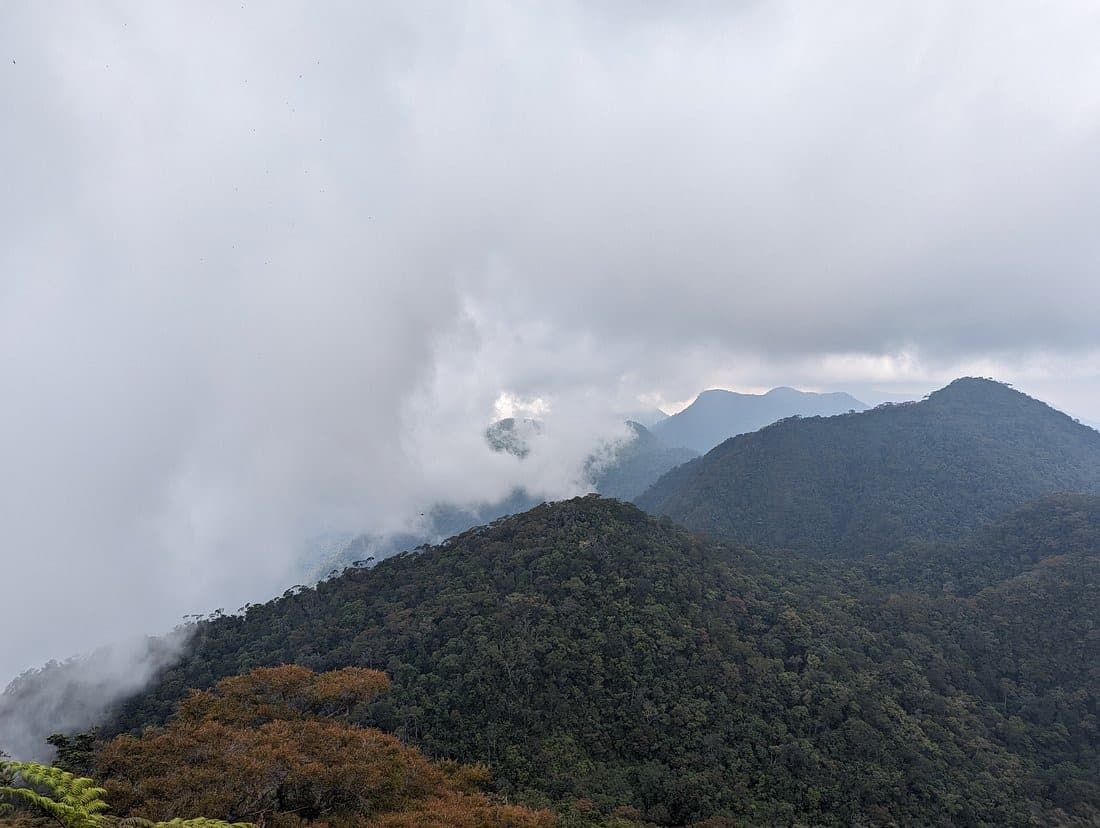 Il vulcano Ranakah